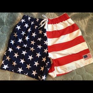 Men’s American Flag Swim Shorts